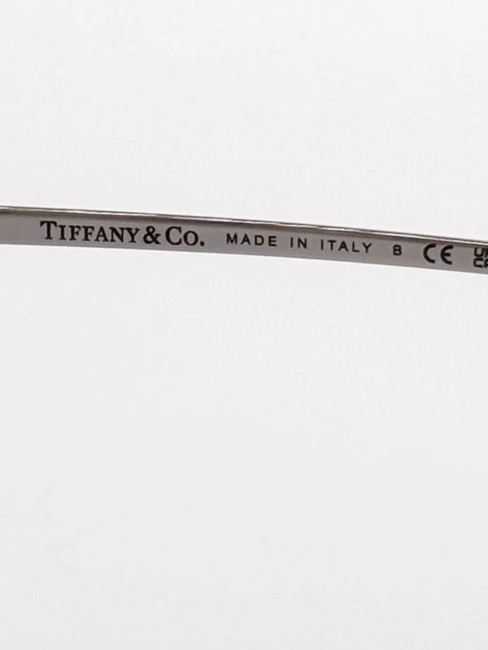 New Tiffany & Co Sunglasses Women Black Silver Cat Eye TF4232 8342/9S